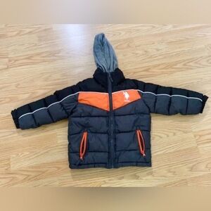 US Polo boys hoodie jacket coat size 4T